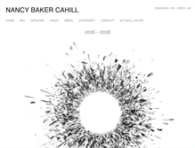 Tablet Screenshot of nancybakercahill.com